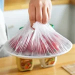 100pc Disposable Cling Film Cover Household Refrigerator Food Fruit Preservation Cover Dust-proof Plastic Fresh-keeping Cover thumbnail 4