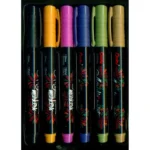 6 pc acrylic marker set thumbnail 3