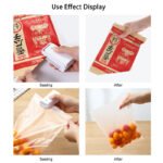 Portable Mini Sealer Home Heat Bag Plastic Food Snacks Bag Sealing Machine Food Packaging Kitchen Storage Bag Clips (Random Color) thumbnail 4