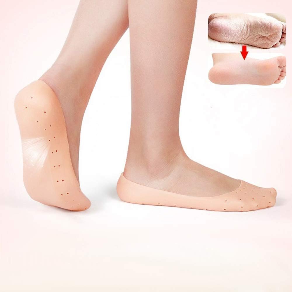 Full Heel Pain Anti Crack Silicone Set Anti Crack Full Length Socks – Pair - Image 5