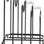 Multifunctional Pot ,useful Dish rack,Lid Holder - Metal(black ) thumbnail 3