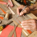 Pen Knife | Detail Precision Cutting tool | Paper, model making, etching, carving Cutter with 6 Blades + 1 Handle thumbnail 4