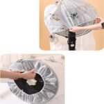 Peva Material Universal Electric Fan Dust Cover Prevent Aging Of Fan Blades Circular Electric Fan Sleeve Electric Fan Cover(random design ) thumbnail 5