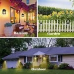 Outdoor Solar Wall Lamp Outdoor Tungsten Lamp Induction Garden Lamp Garden Villa Night Lamp (pack of 1) thumbnail 3