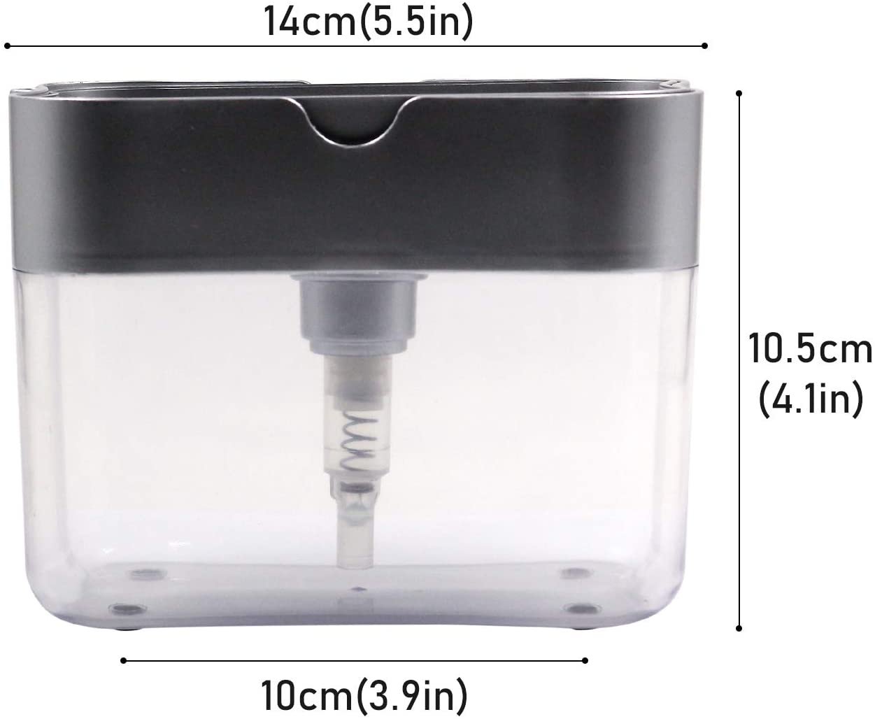 soap pump with Sponge and box (random color ) - Image 3