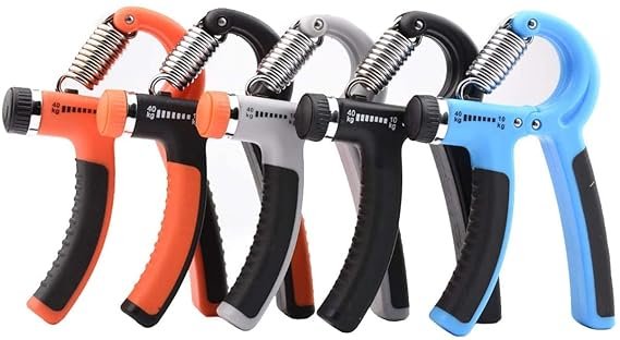 Hand Grip Strengthener Adjustable Resistance Wrist Strengthener Forearm Gripper Hand Workout Squeezer Grip Strength Trainer Without Counter (Random colour) Made in China - Image 2
