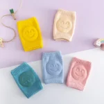 02 Pcs ( Pair ) - Soft & Protective Baby Knee Pads – Cushioned Support for Crawling Infants & Active Toddlers - Random Color thumbnail 2