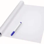 Artisan - Dry Erase Whiteboard Sticker Vinyl Sticker, Self-adhesive & reusable White Board Peel Stick for School,Office,Home,Kids Drawing with 2 erasable markers(good quality ) thumbnail 3