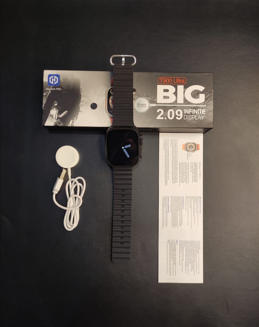 T900 Ultra Smart Watch - 2.09 Infinite Display - 49MM Dial Size - Built-in Games - Bluetooth Calling(random color).