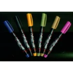 6 pc acrylic marker set thumbnail 2