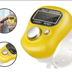 Digital Tasbeeh Counter - Mini Hand Ring Finger | Electronic Tool for Prayer Counting and Meditation(random color )
