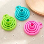 Silicone Oil Funnel, Kitchen Liquid Oil Dispensing Tool (random color) thumbnail 1