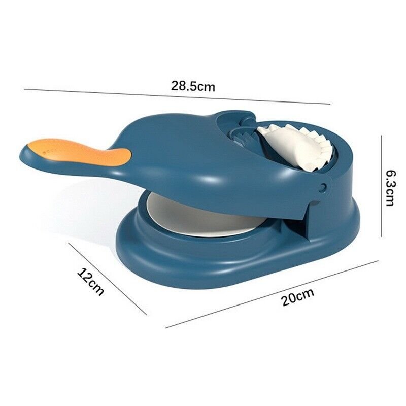 2-in-1 Dumpling Wrapper Tool Food Grade Manual Dumpling Wrapper Mold Labor-Saving Baking Pastry Home Kitchen Gadget (Random Color)without box - Image 3