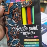 6 pc acrylic marker set thumbnail 1