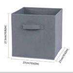 CUBE BOX SPACE SAVER STORAGE BOX (random colors) thumbnail 2