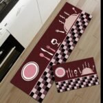 Antislip mats pack of 2pcs (Random Design)size:40*120&40*60cm thumbnail 1