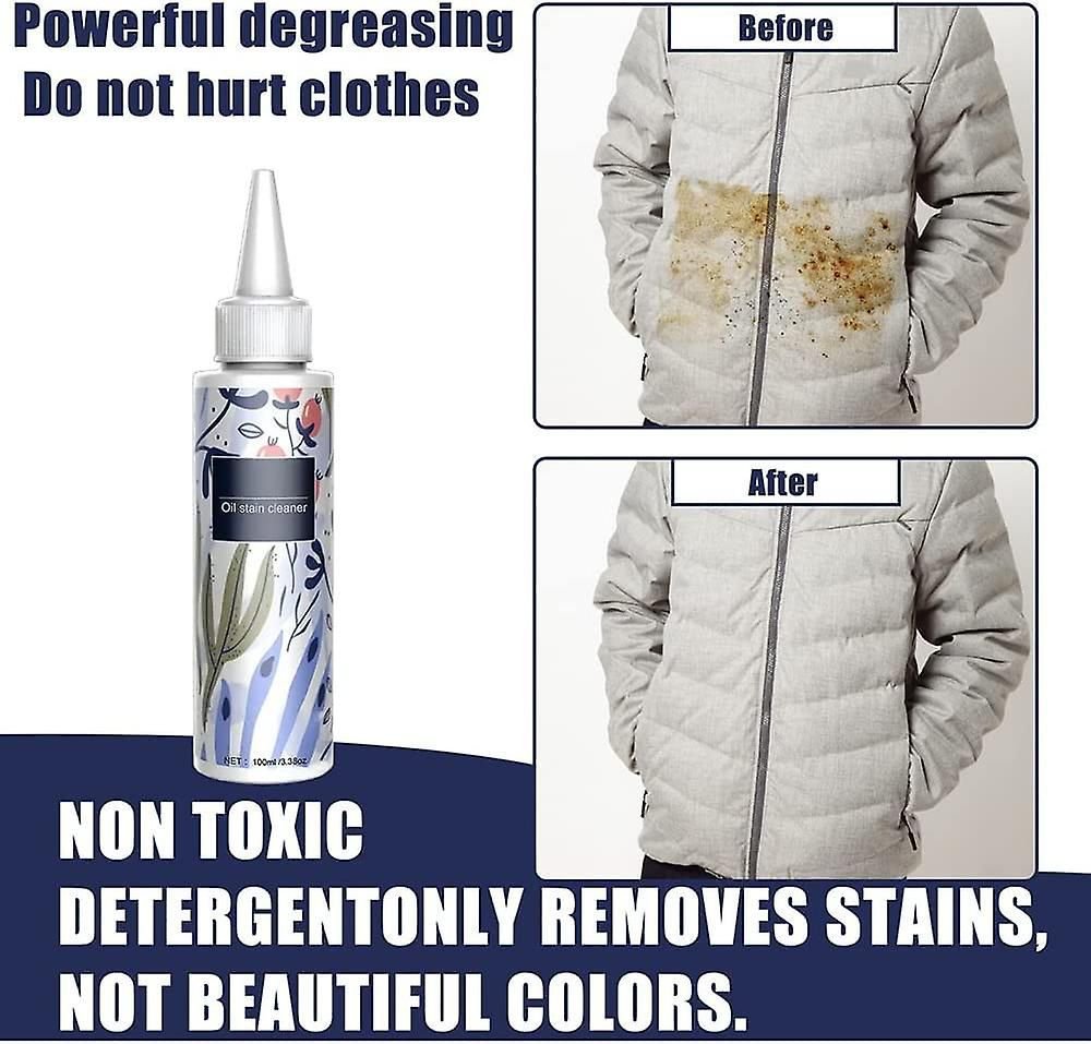 100ml Useful Stain Cleaning Agent Effective Natural Stain Removal Agent Stain Remover Cleaning Agent - Image 2