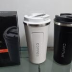 510ml Large-capacity Coffee Cup Keep Heat Stainless Steel Double-layer Smooth Edge Water Bottle Mug for Daily Use (random colors) thumbnail 4