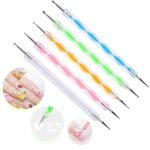 5pcs Dotting Pen Tool Nail Art Dot Doting Tool Set Manicure Painting Kit Design thumbnail 3