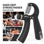 Adjustable Exerciser Hand Gripper With Counter Strengthener Adjustable Resistance Wrist Strengthener Forearm Gripper Hand Workout Squeezer Grip Strength Trainer(Random color) thumbnail 3