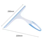 Practical Soft Glass Scraper Wiper Window Brush Cleaner Car Window Washing Kitchen bathroom Home Multipurpose Tools (random color ) thumbnail 1