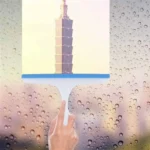 Practical Soft Glass Scraper Wiper Window Brush Cleaner Car Window Washing Kitchen bathroom Home Multipurpose Tools (random color ) thumbnail 3
