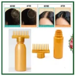 Hair Oil Applicator Bottle, Root oiling Comb bottle for Hair Coloring, Shampoo, Oiling, Dye, and Scalp Treatment for home & commercial (Empty Bottle) thumbnail 5