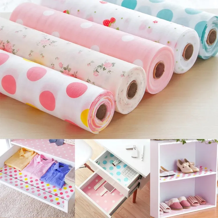 1 Roll - Kitchen Polka Foamic Sheet (45*200cm) (random color) - Image 2