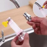 Kitchen Shower Splash Fan Faucet Water-saving Filter Shower Water Rotating Spray Regulator Tap Water Filter Valve for Kitchen tap nozzle extended filter water saving device Accessories - Each thumbnail 5