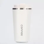 510ml Large-capacity Coffee Cup Keep Heat Stainless Steel Double-layer Smooth Edge Water Bottle Mug for Daily Use (random colors) thumbnail 2