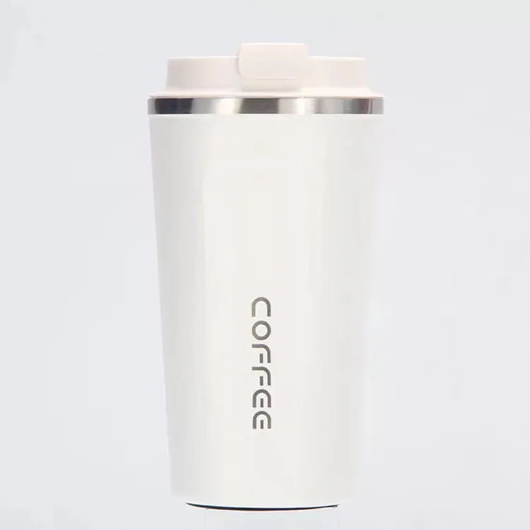 510ml Large-capacity Coffee Cup Keep Heat Stainless Steel Double-layer Smooth Edge Water Bottle Mug for Daily Use (random colors) - Image 2