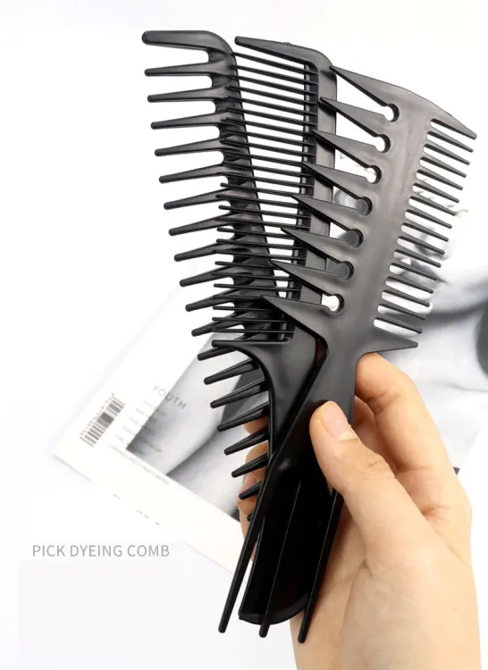 Pack of 10-Professional Hairdressing Combs For Women And Men - Image 2