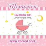Baby Girl Record Books - Memory Book for Girl - My First Picture Book (Pink) thumbnail 2