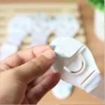 Baby Safety Cabinet Lock Latch Kit, Cupboard Lock Child Safety, Baby Proofing Drawer Locks, Baby Kids Toddler Safety Fridge Drawer Door Cabinet Cupboard Locks (1PCS) thumbnail 1