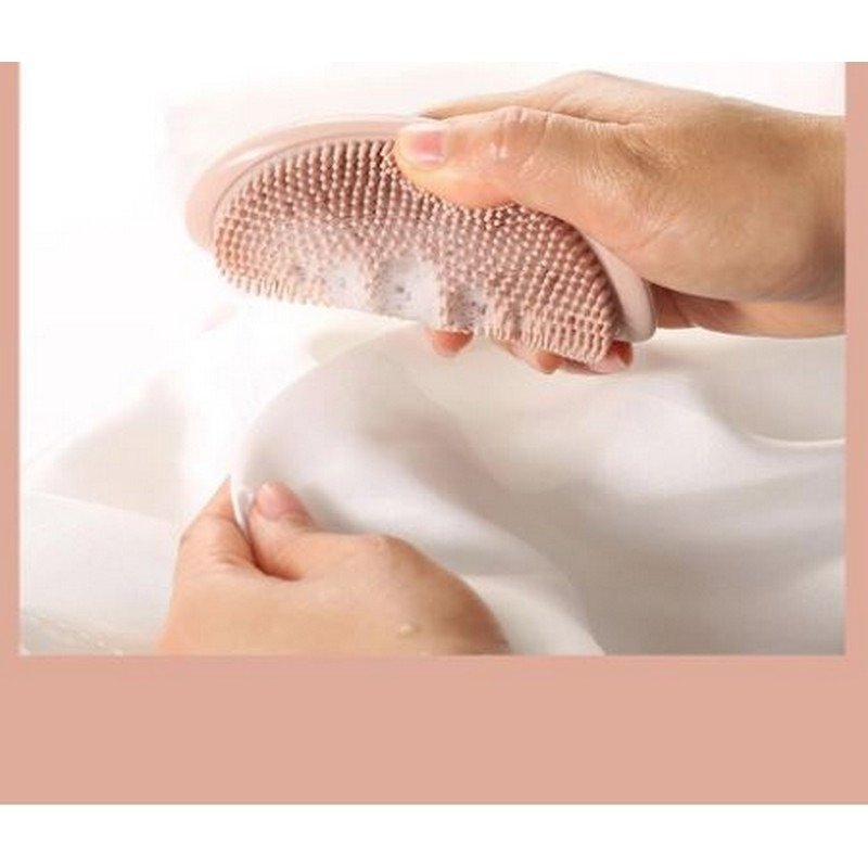 2 in 1 Silicone Soap Holder Double Sided Flexible Multifunctional Bathroom Kitchen Soap | Random Color - Image 2