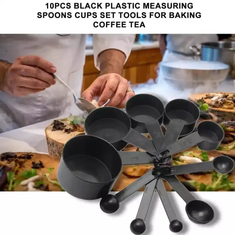 10pcs Kitchen Measuring Spoons Teaspoon Coffee Sugar Scoop Cake Baking Flour Measuring Cups Kitchen - Image 4