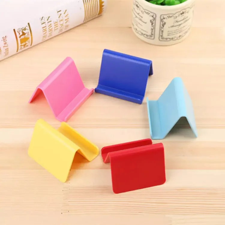 1Pc Cell Phone Stand For Desk (Random Colour) - Image 5