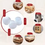 Pack of 4 Anti-Slip Bottom Pads For Chair & Furniture thumbnail 5
