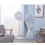 Decorative Fan Cover with Colorful Pattern Design – Dust Protection & Stylish Room Accent thumbnail 1